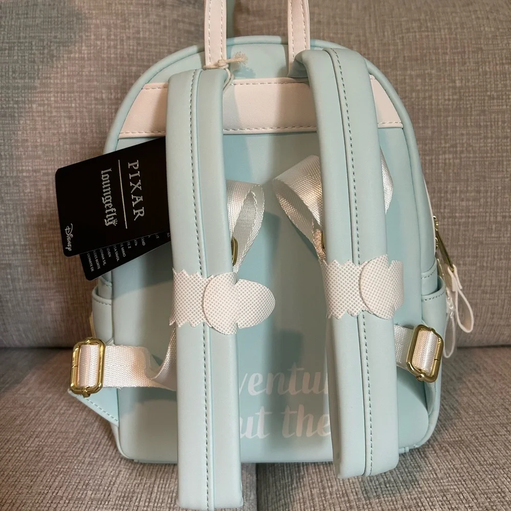 NWT Loungefly Disney Pixar Up Floating House Pom Pom Mini Backpack - Picture 5 of 5